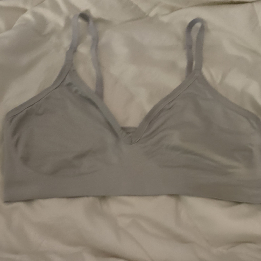 Gymshark Gray Seamless Sports Bra
